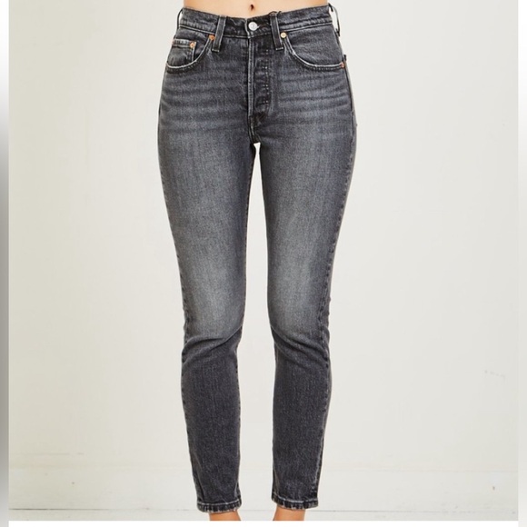 Levi’s premium wedgie grey size 25 - Picture 3 of 12